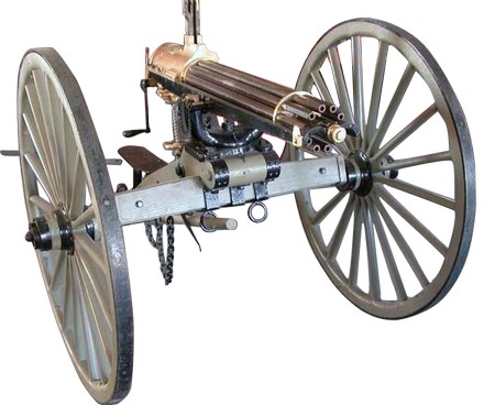 Old Gatling Gun