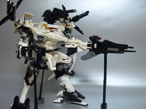 So I made the ACs from Armored Core 2, Nexus, AC4 and Ninebreaker